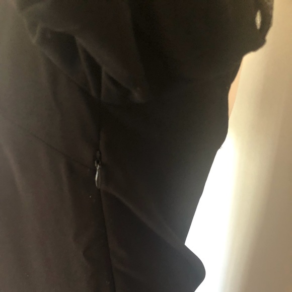 TOBI brand black tunic blouse with mesh and cut out detailing - Picture 15 of 16